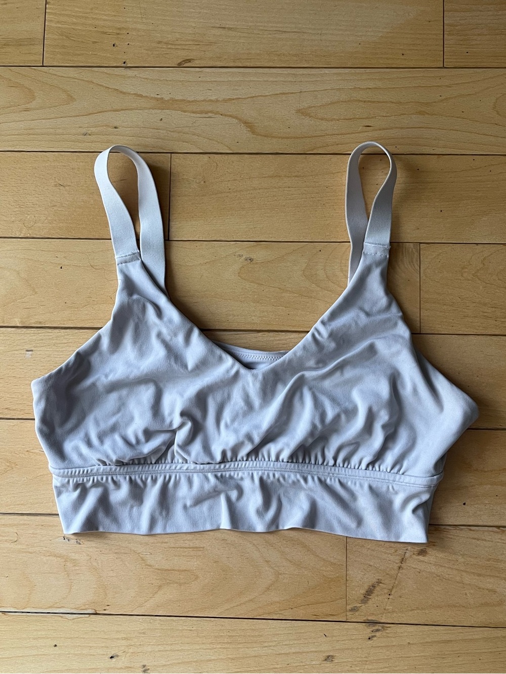OFFLINE By Aerie Real Me Ballet Back Sports Bra in White